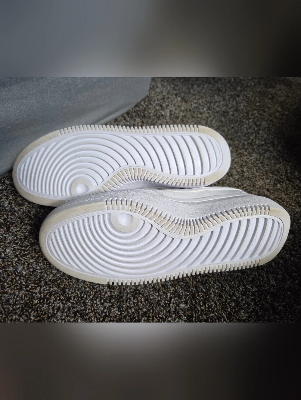 Nike Women's All-White Platform Sneakers
